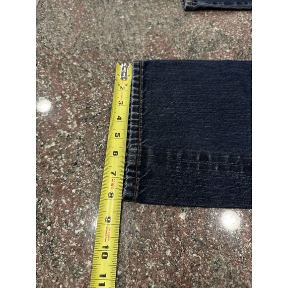 AG Adriano Goldschmied The Matchbox Slim Straight Blue Denim Jeans Pants 38 - Picture 11 of 12